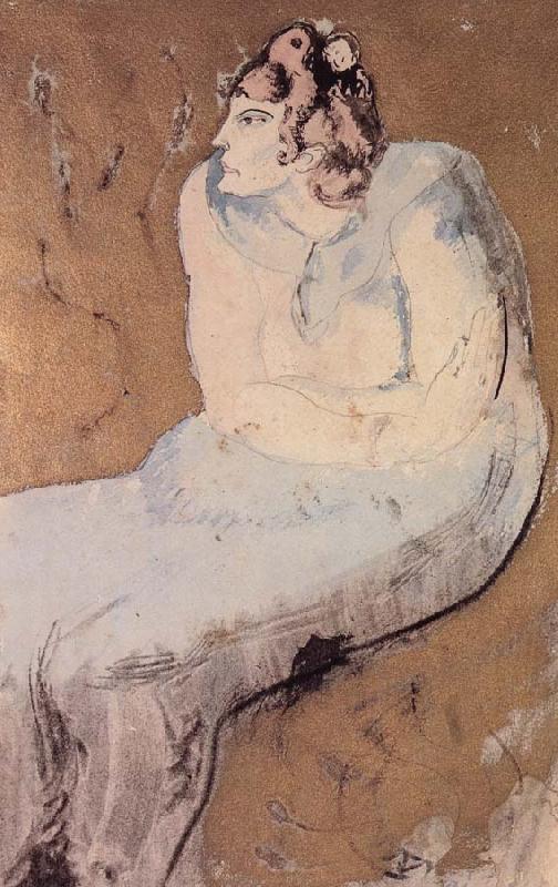 pablo picasso woman croucbing